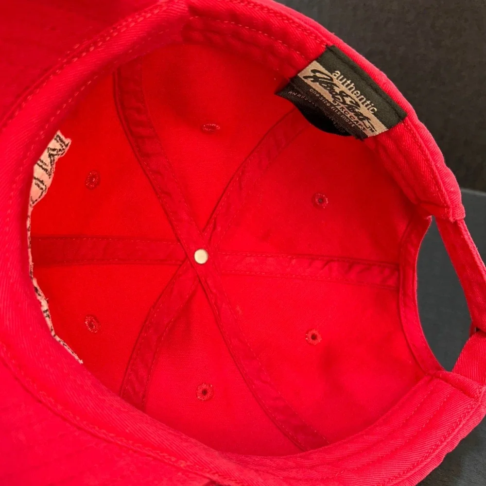 BOYMOM Women Red KC Caps Baseball Hat Adjustable Embroidered OSFM 1576